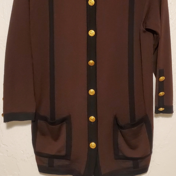 VINTAGE 100% Merino Extrafine Wool ESCADA Jacket and Skirt Set - Picture 2 of 16